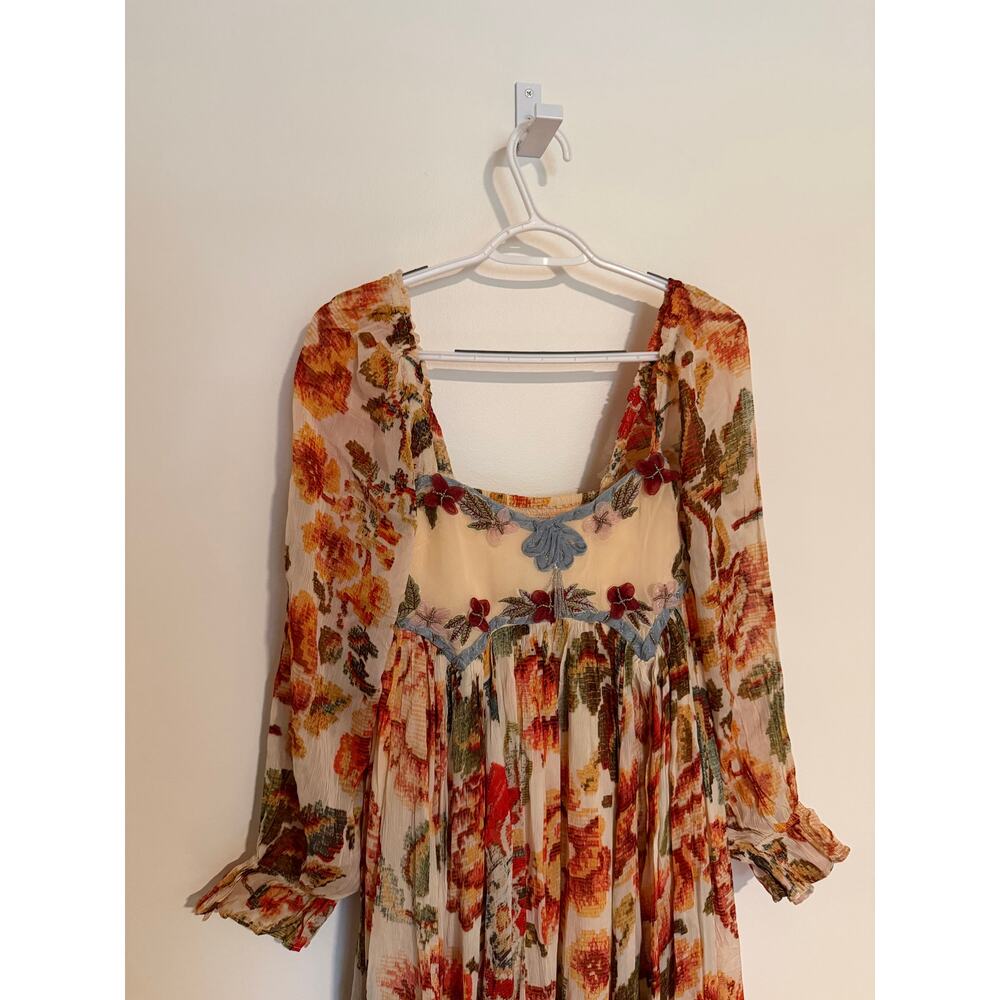 Free People Timeless Tapestry Maxi Dress, NWT, Size S - Picture 7 of 8